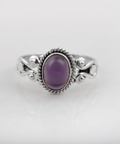 Ring With Amethyst