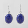  925 Sterling Silver Earring With Lapis