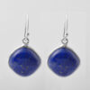  925 Sterling Silver Earring With Lapis