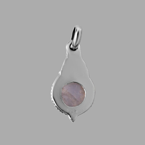 Pendant With Rainbow Moonstone