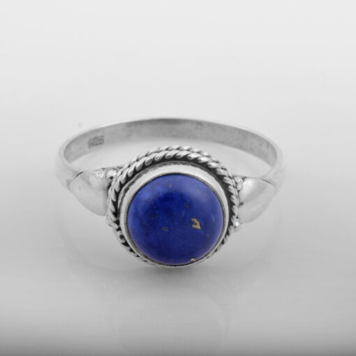 925 Sterling Silver Ring With Lapis