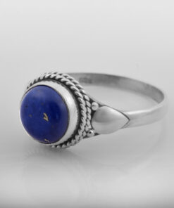 925 Sterling Silver Ring With Lapis