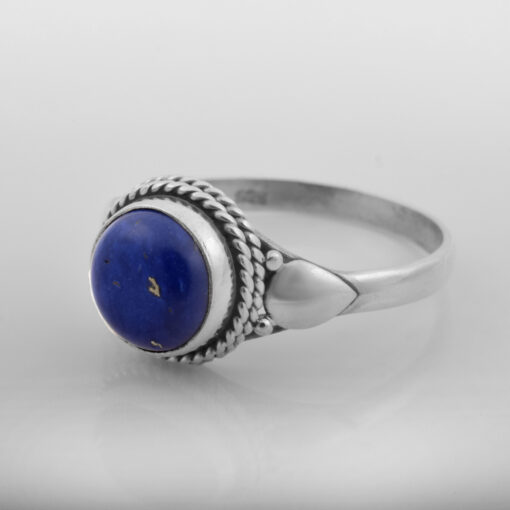 925 Sterling Silver Ring With Lapis