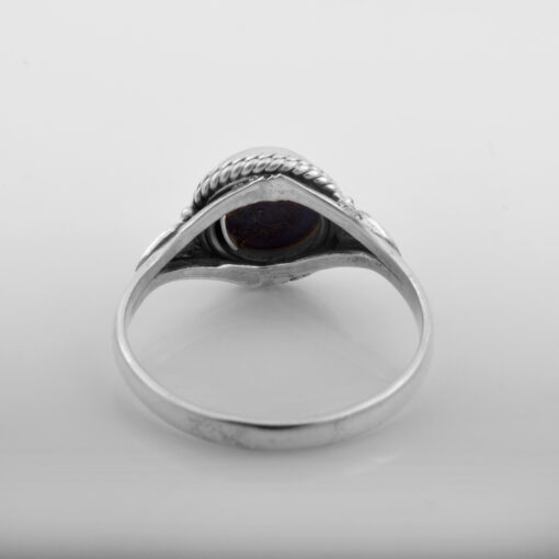 925 Sterling Silver Ring With Lapis