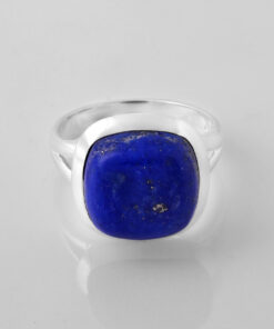 925 Sterling Silver Ring With Lapis