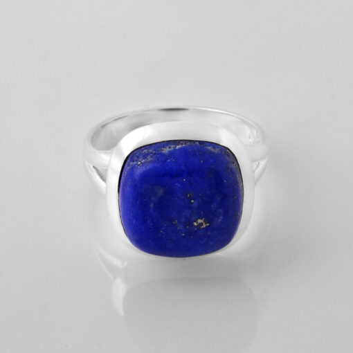 925 Sterling Silver Ring With Lapis