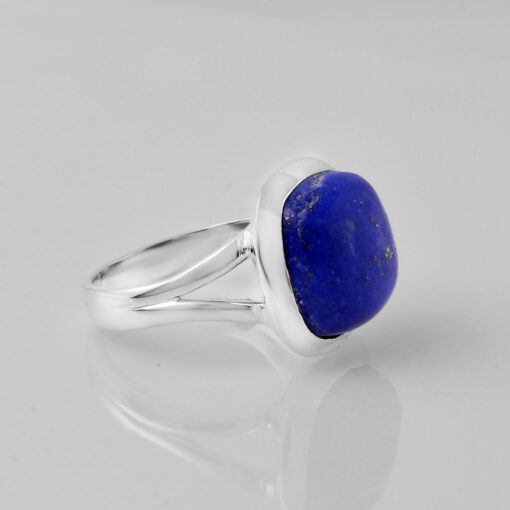 925 Sterling Silver Ring With Lapis