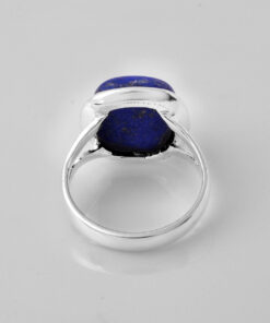 925 Sterling Silver Ring With Lapis