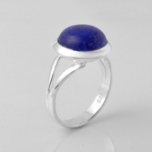 925 Sterling Silver Ring With Lapis