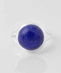 925 Sterling Silver Ring With Lapis