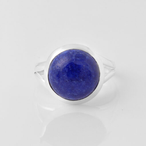 925 Sterling Silver Ring With Lapis