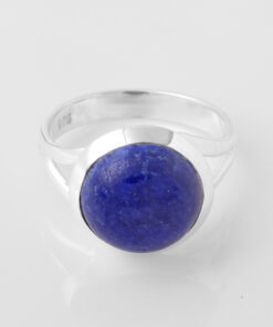 925 Sterling Silver Ring With Lapis